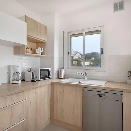 150m De La Plage, Vue Mer, Maison Pour 6 Semesterbostad